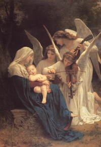 The Song of the Angels  William Bouguereau